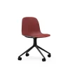 Normann Copenhagen - Form Chair Swivel 4W Black Alu