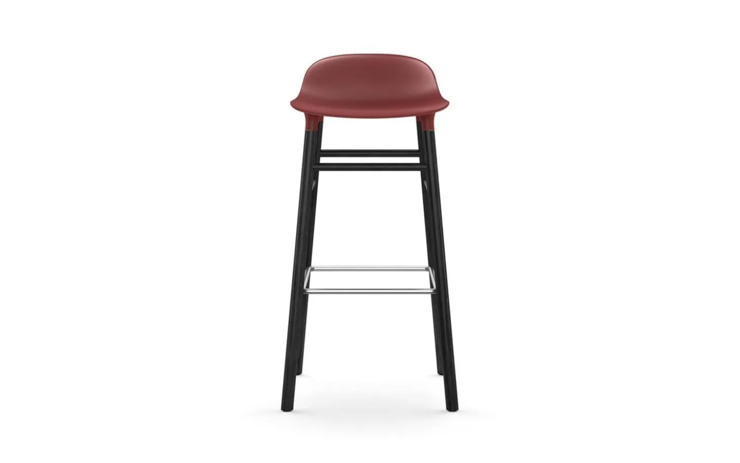 Normann Copenhagen - Form Barstool 75 cm Black Oak