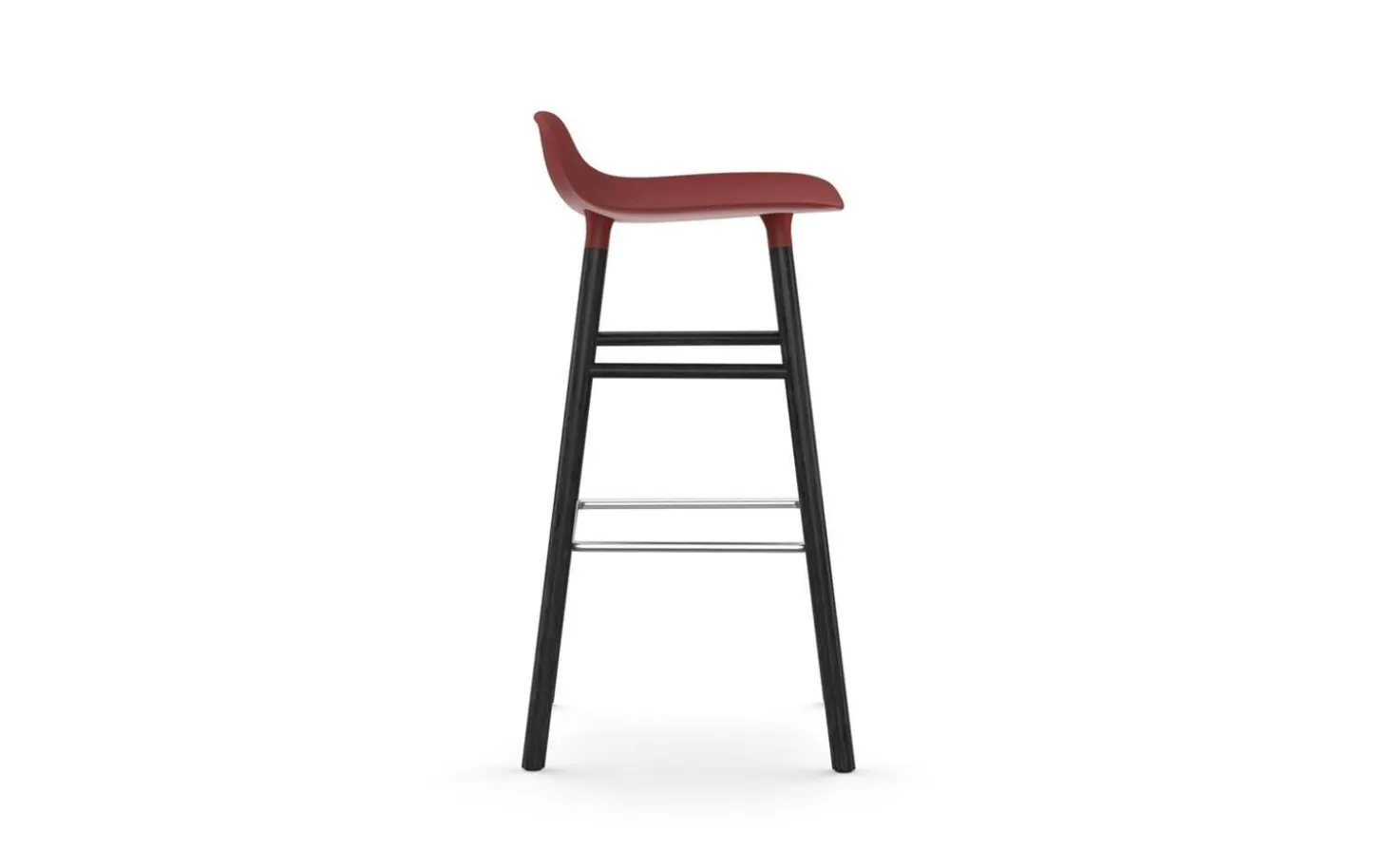 Normann Copenhagen - Form Barstool 75 cm Black Oak