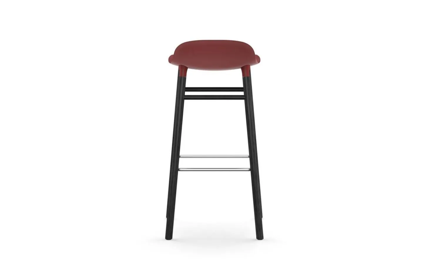 Normann Copenhagen - Form Barstool 75 cm Black Oak