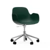 Normann Copenhagen - Form Armchair Swivel 5W Gas Lift Alu