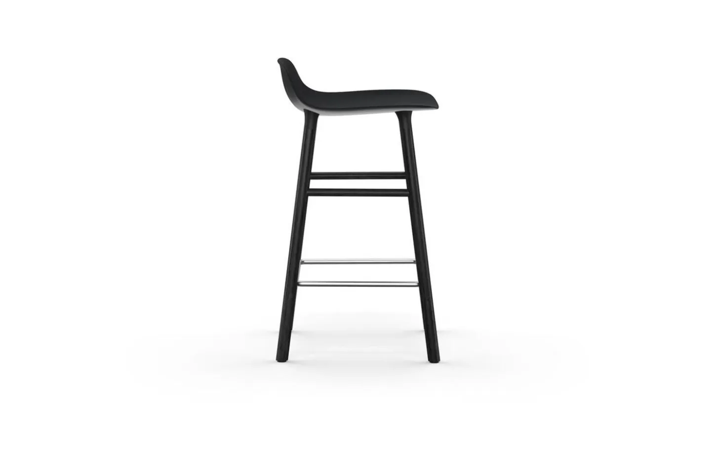 Normann Copenhagen - Form Barstool 65 cm Black