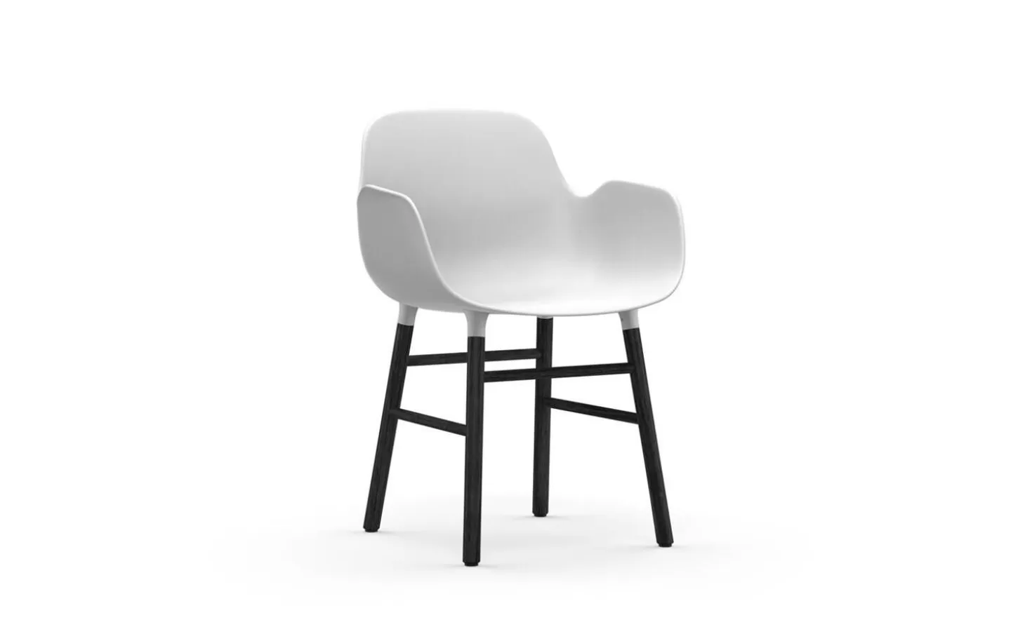 Normann Copenhagen - Form Armchair Black Oak
