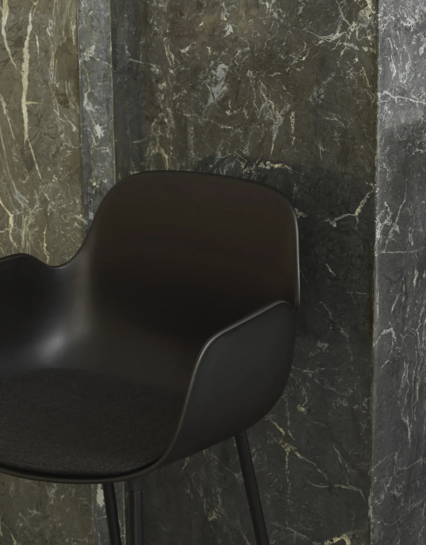Normann Copenhagen - Form Bar Armchair 65 cm Steel