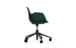 Normann Copenhagen - Form Armchair Swivel 5W Gas Lift Black Alu
