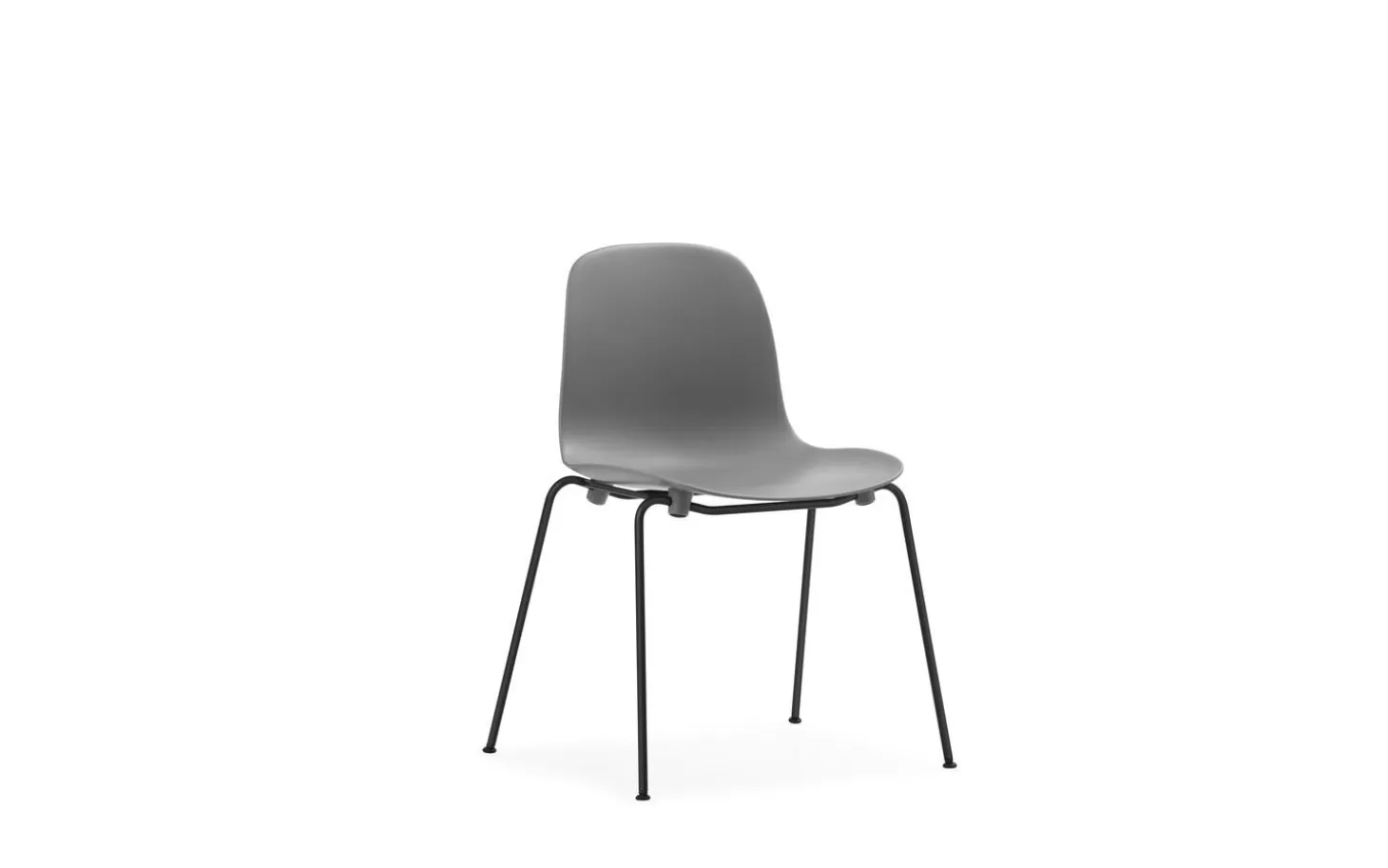 Normann Copenhagen - Form Chair Stacking Black Steel