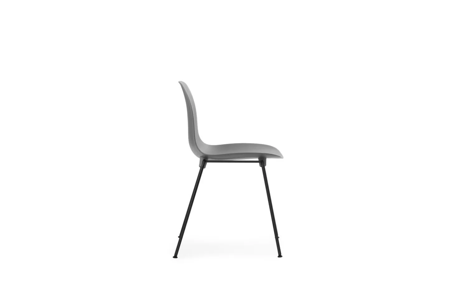 Normann Copenhagen - Form Chair Stacking Black Steel
