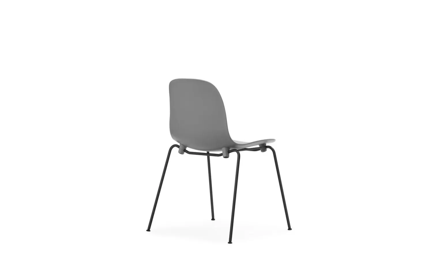 Normann Copenhagen - Form Chair Stacking Black Steel