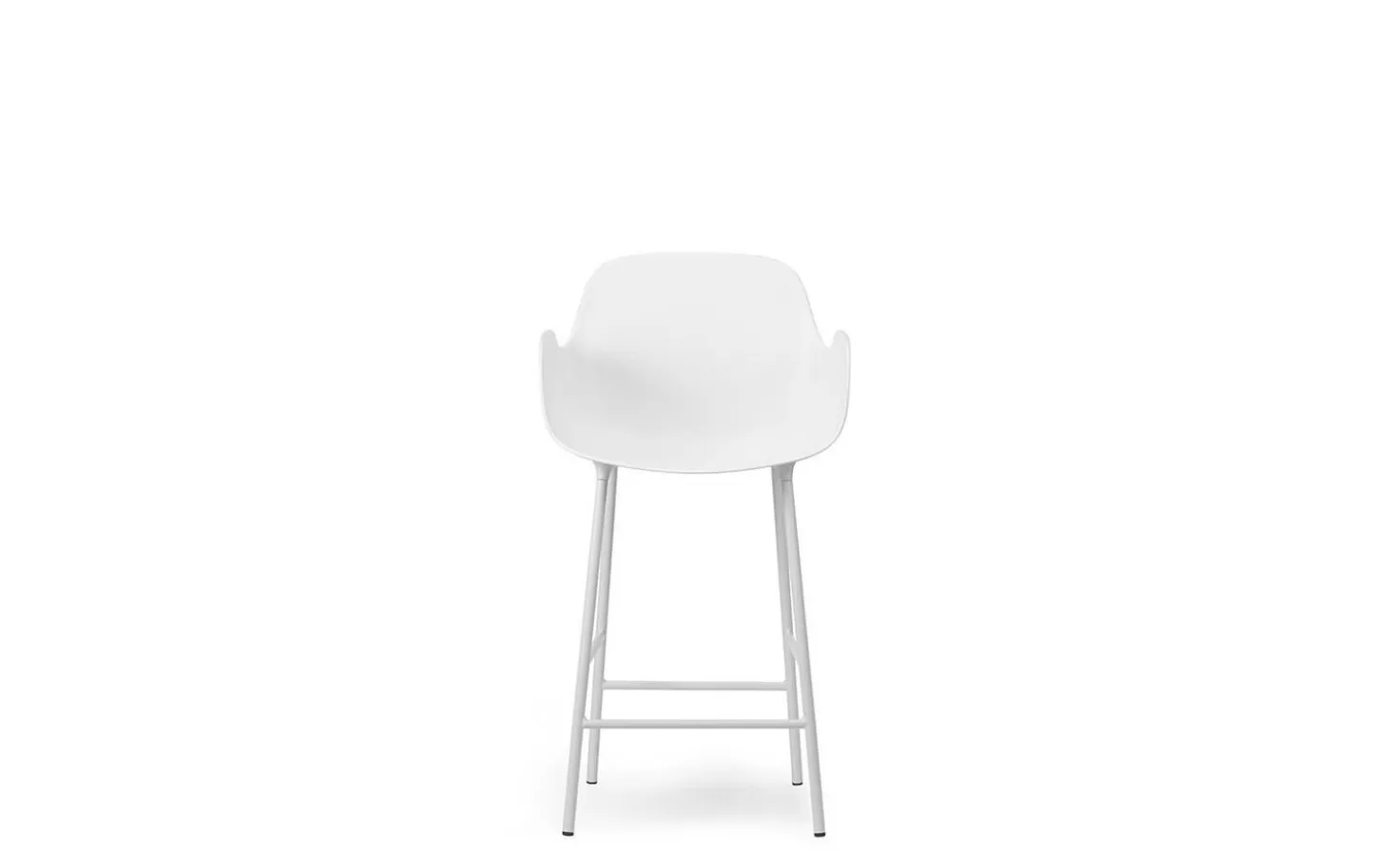 Normann Copenhagen - Form Bar Armchair 75 cm Steel
