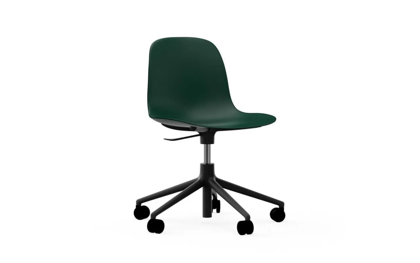 Normann Copenhagen - Form Chair Swivel 5W Gas Lift Black Alu