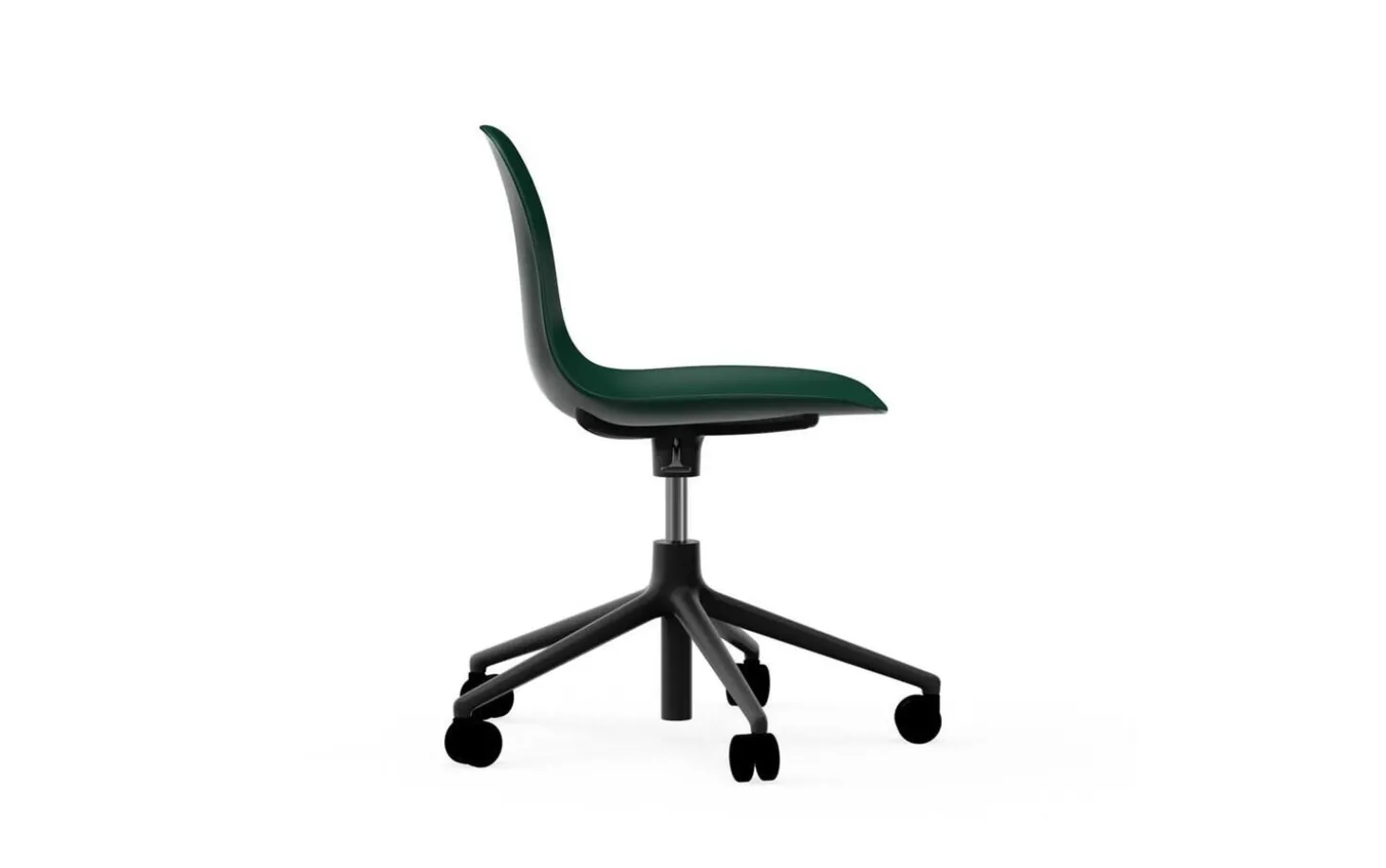 Normann Copenhagen - Form Chair Swivel 5W Gas Lift Black Alu