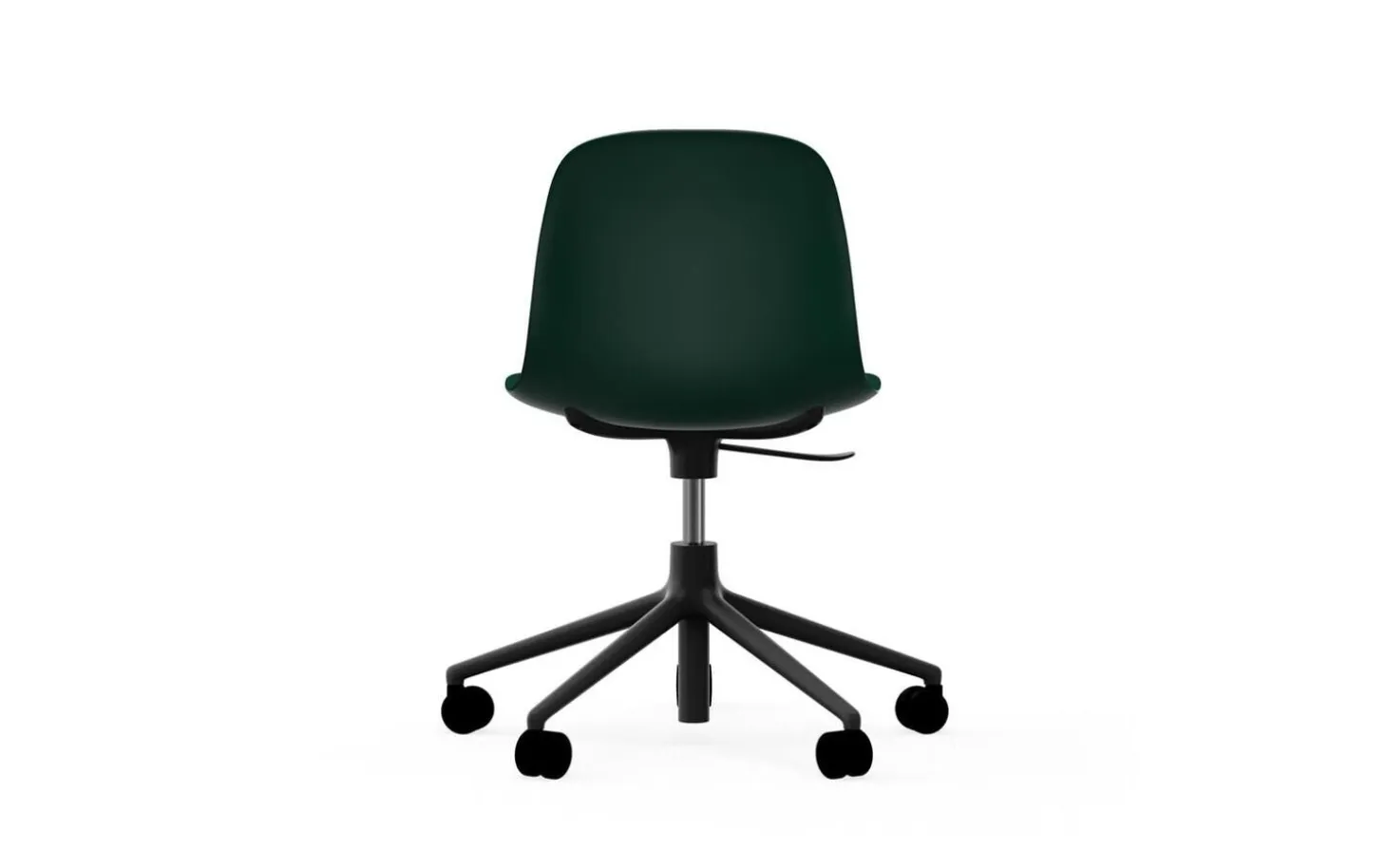 Normann Copenhagen - Form Chair Swivel 5W Gas Lift Black Alu