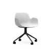 Normann Copenhagen - Form Armchair Swivel 4W Black Alu
