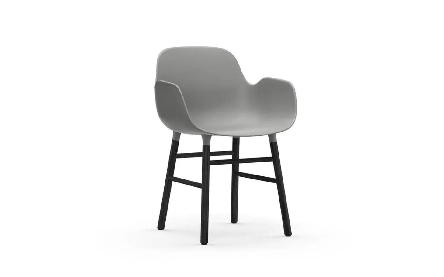 Normann Copenhagen - Form Armchair Black Oak