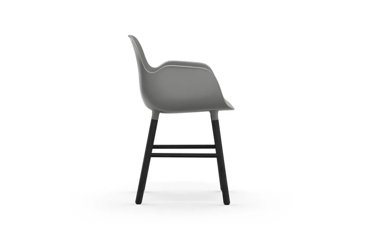 Normann Copenhagen - Form Armchair Black Oak