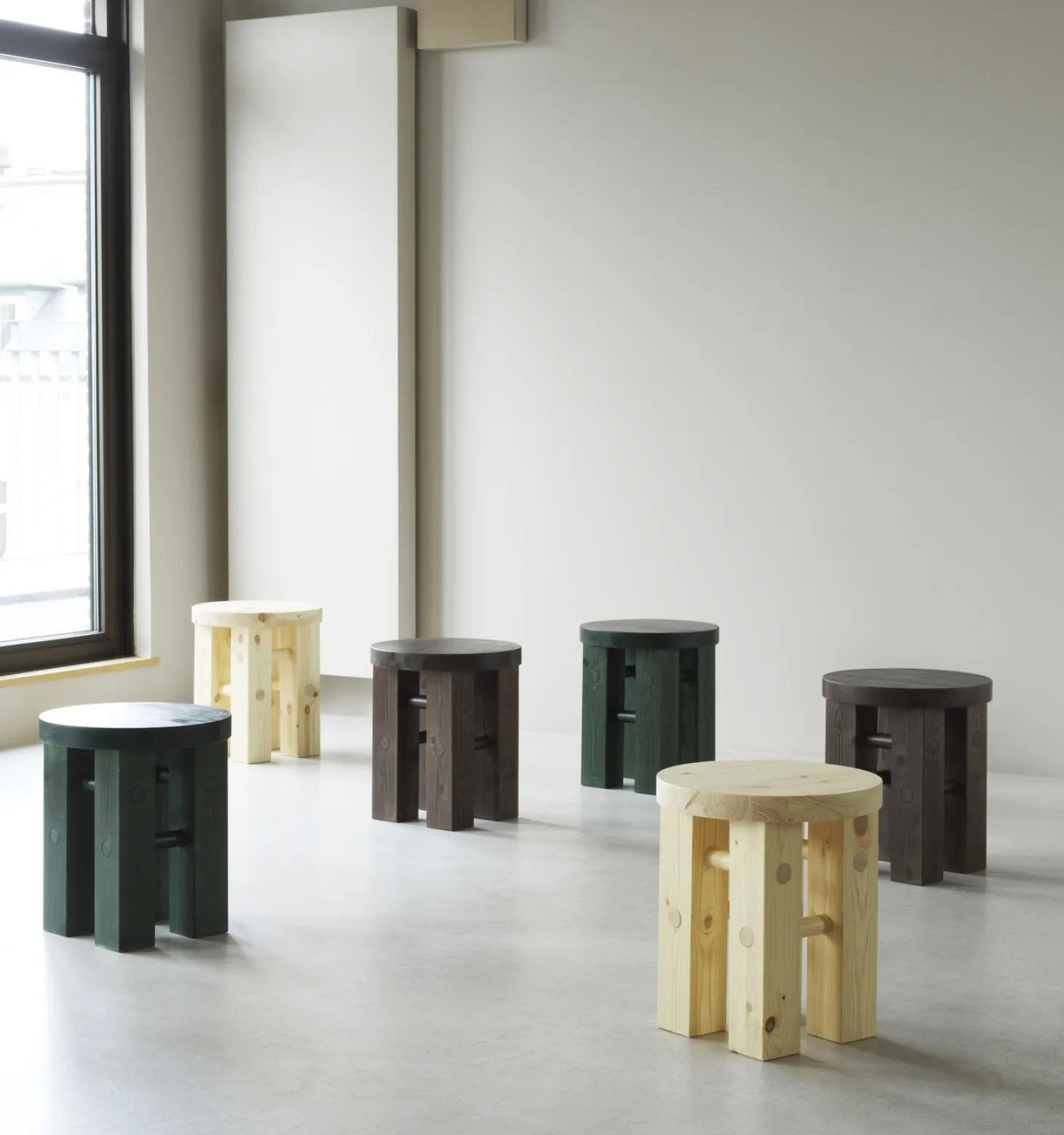 Normann Copenhagen - Fyr Stool - Dark Brown