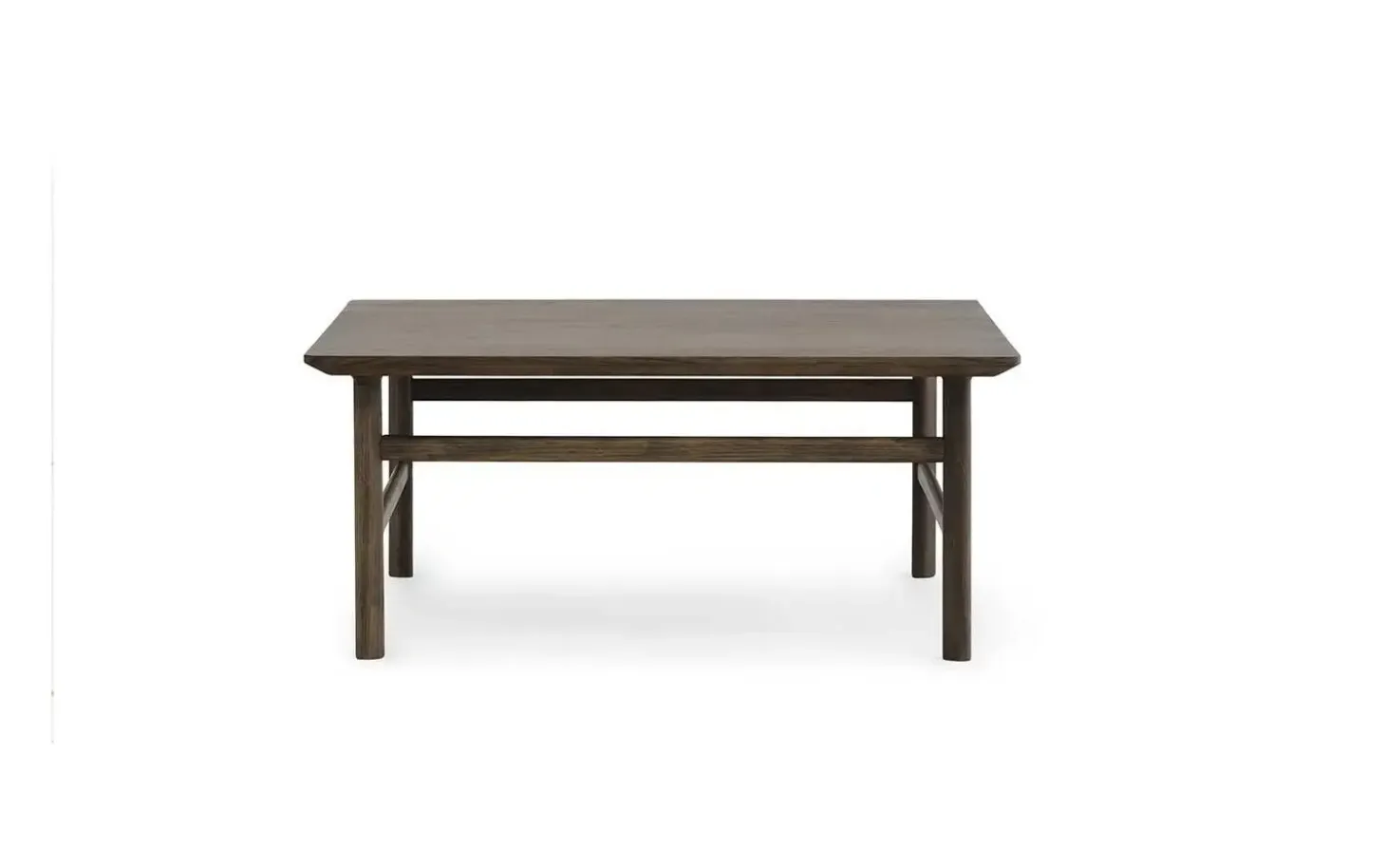 Normann Copenhagen - Grow Table 80 x 80 cm. Stained Oak