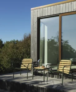 Normann Copenhagen - Havebord - Vig Robinie - 55x45 - Mørke grøn