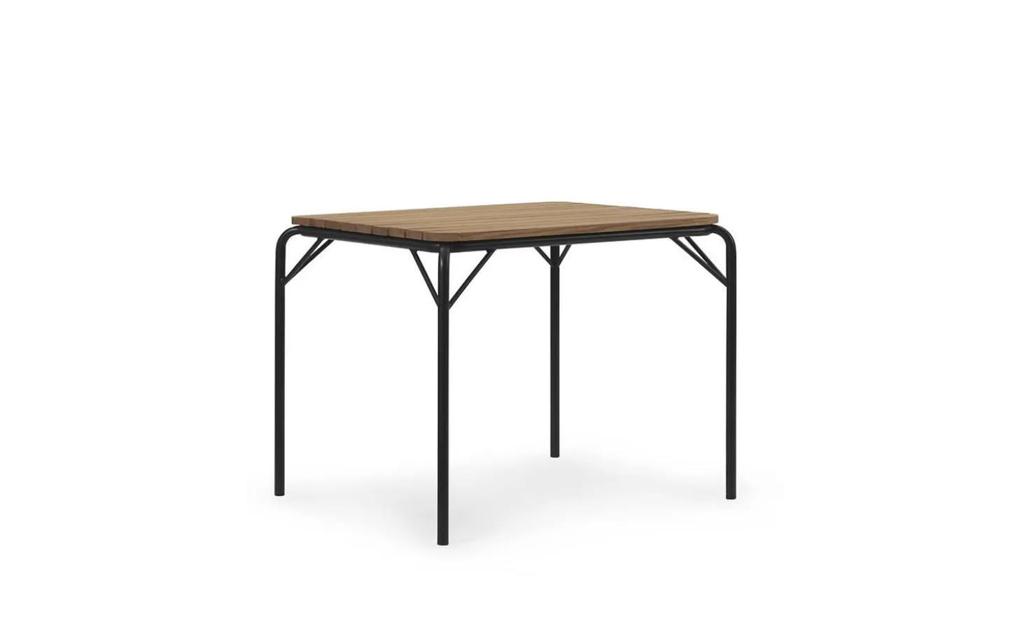 Normann Copenhagen - Havebord - Vig Robinie - 90x80 - Sort