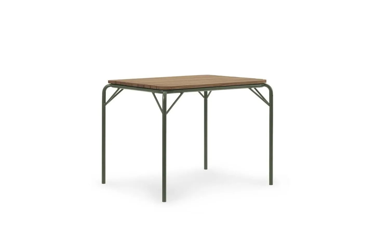 Normann Copenhagen - Havebord - Vig Robinie - 90x80 - Mørke grøn
