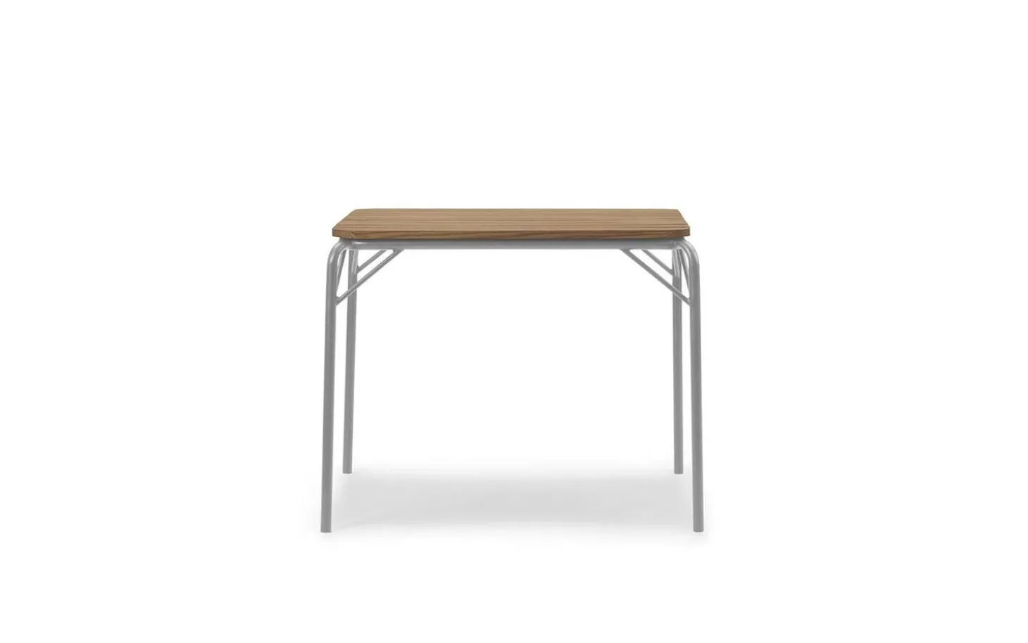 Normann Copenhagen - Havebord - Vig Robinie - 90x80 - Grå