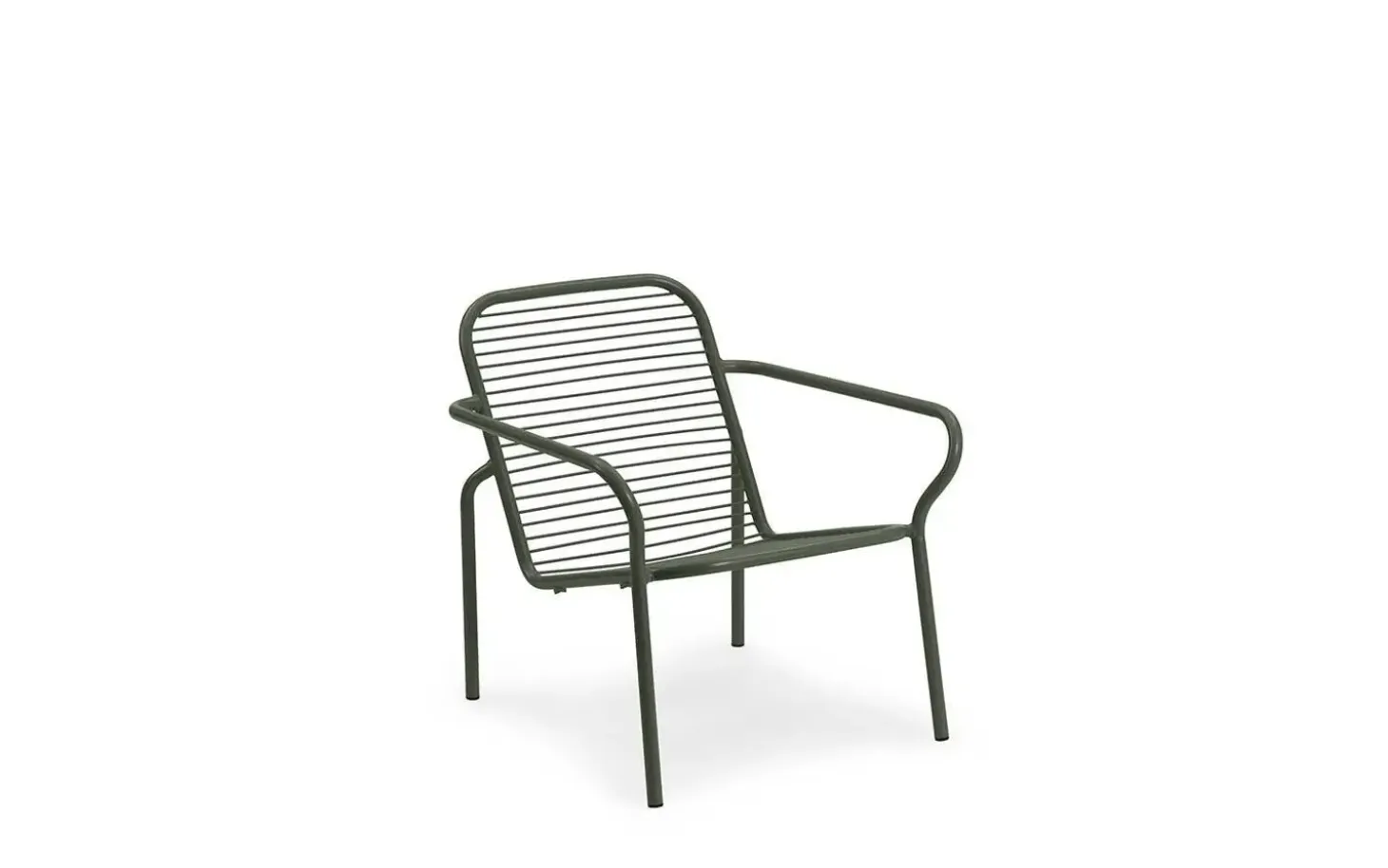 Normann Copenhagen - Havestol - Lounge stol - Vig - Mørke grøn