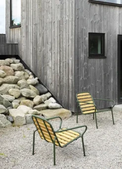 Normann Copenhagen - Havestol- Lounge stol - Vig Robinie - Mørke grøn