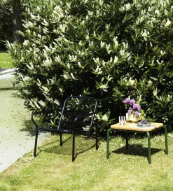 Normann Copenhagen - Havestol - Lounge stol - Vig - Sort