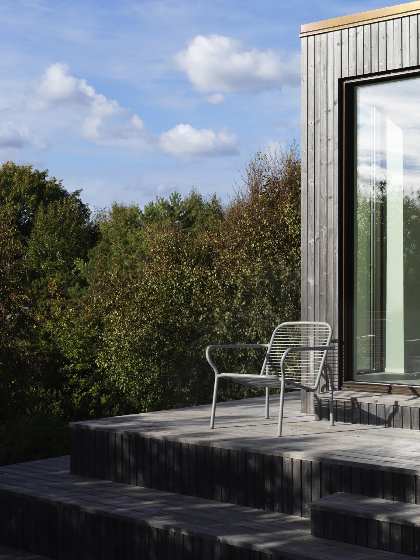 Normann Copenhagen - Havestol - Lounge stol - Vig - Grå
