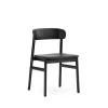 Normann Copenhagen - Herit Chair Upholstery Black Oak