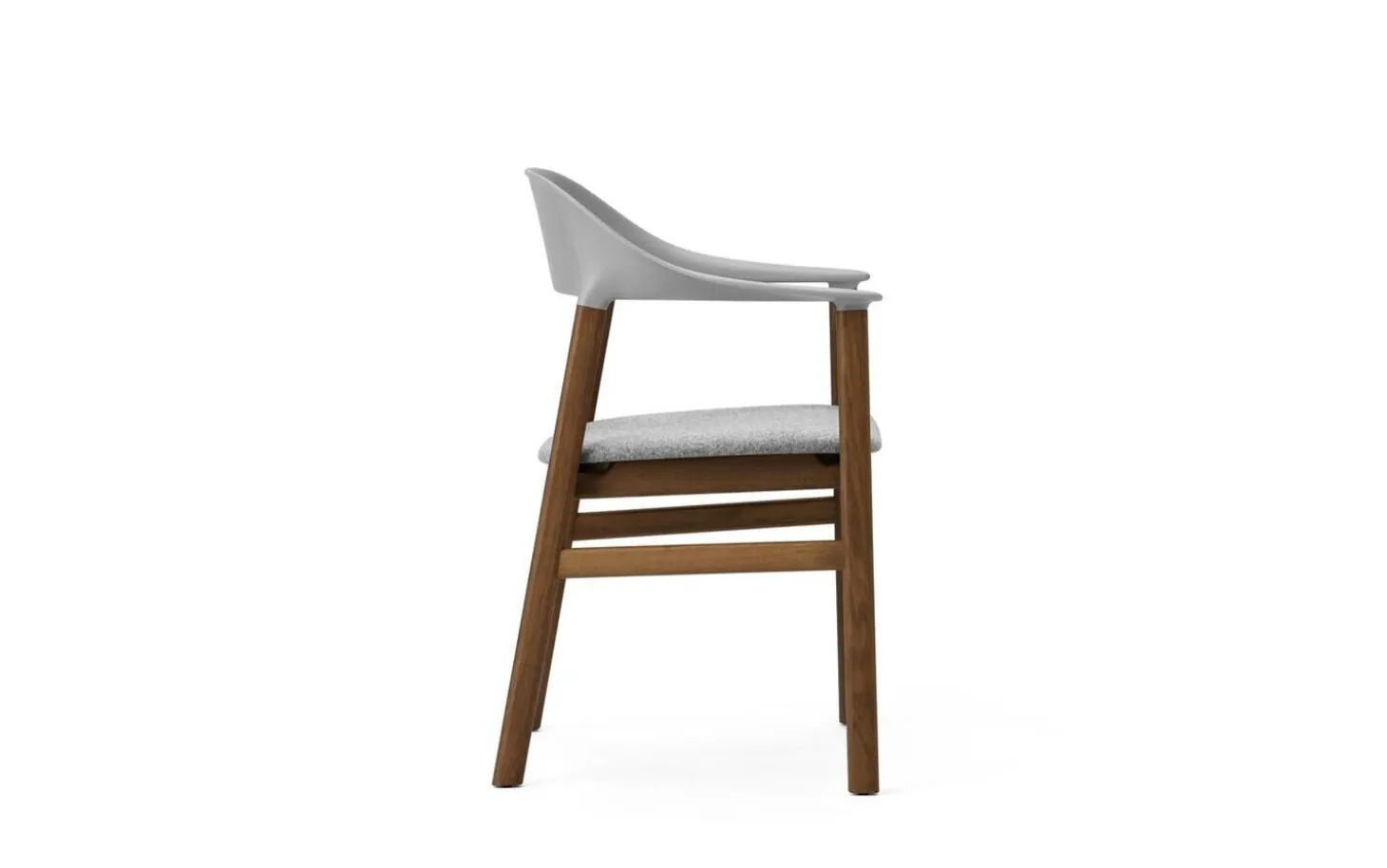 Normann Copenhagen - Herit Armchair Upholstery Smoked Oak