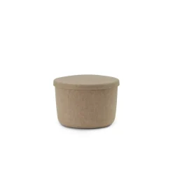 Normann Copenhagen - Hide Opbevarings Puf - Sand - Small