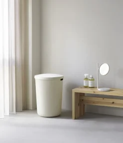Normann Copenhagen - Hide Laundry Basket Cream