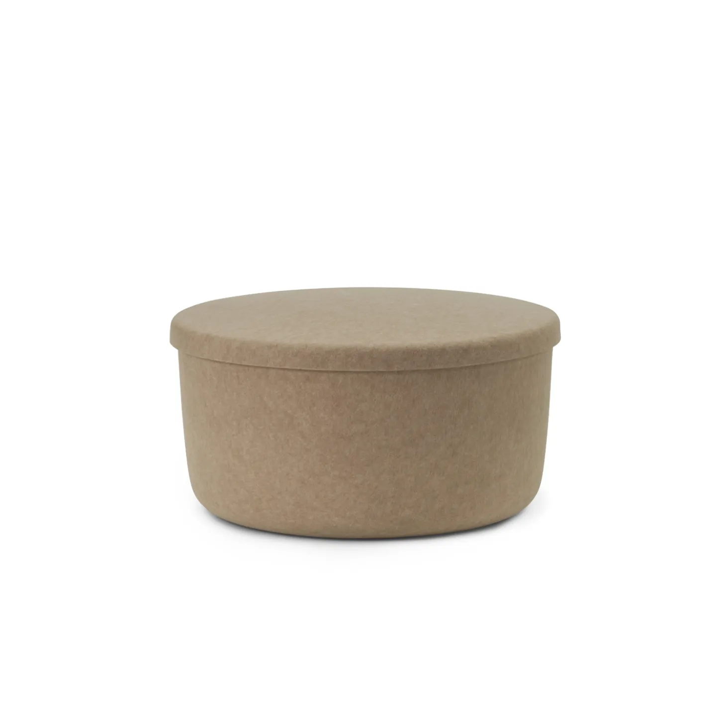 Normann Copenhagen - Hide Opbevarings Puf - Sand - Large