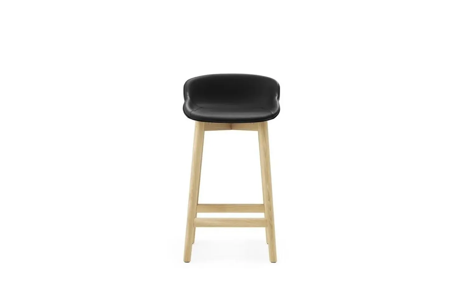 Normann Copenhagen - Hyg Barstool 65 cm Full Upholstery Oak