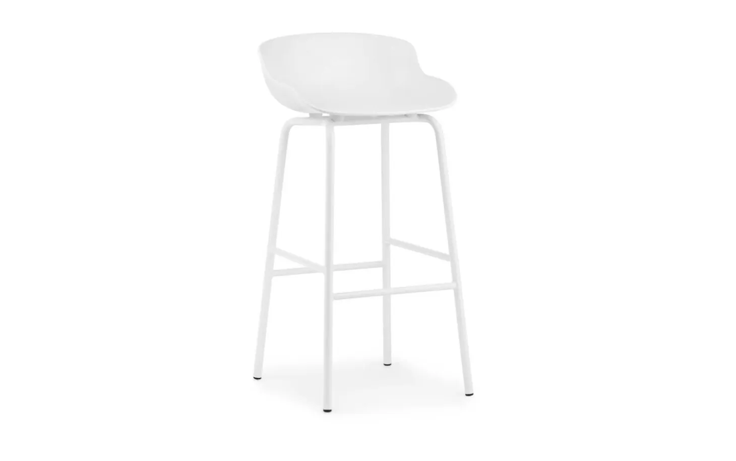 Normann Copenhagen - Hyg Barstool 75 cm Steel