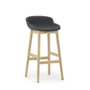 Normann Copenhagen - Hyg Barstool 75 cm Full Upholstery Oak