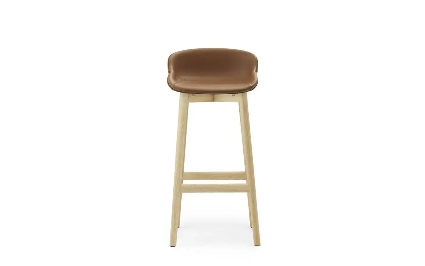 Normann Copenhagen - Hyg Barstool 75 cm Full Upholstery Oak