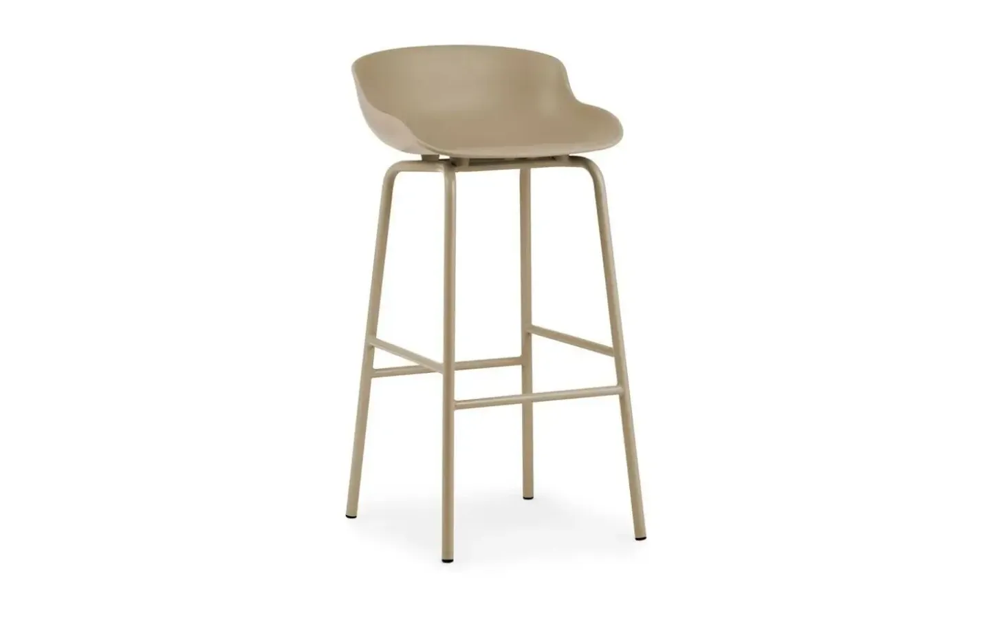 Normann Copenhagen - Hyg Barstool 75 cm Steel