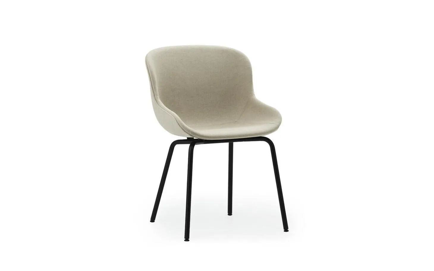 Normann Copenhagen - Hyg Chair Full Upholstery Black Steel