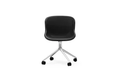 Normann Copenhagen - Hyg Chair Swivel 4W Full Upholstery Alu
