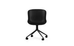 Normann Copenhagen - Hyg Chair Swivel 4W Black Alu