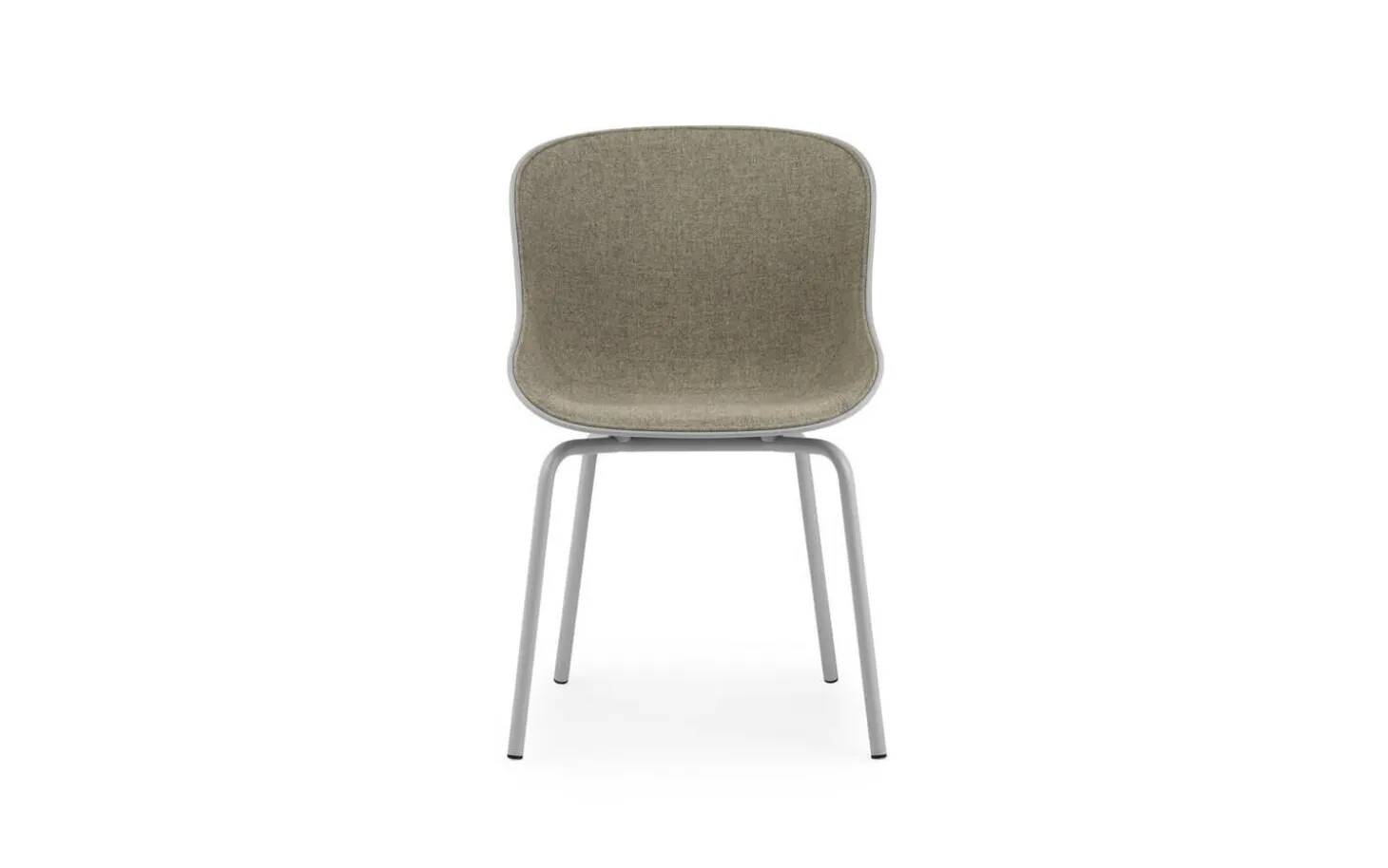 Normann Copenhagen - Hyg Chair Front Upholstery Grey & Grey Steel