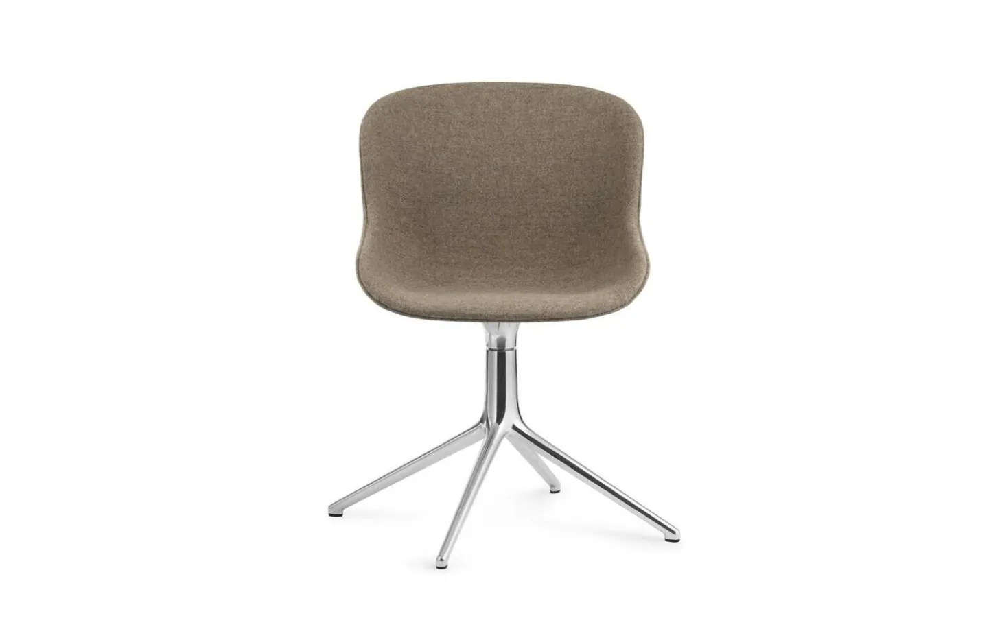Normann Copenhagen - Hyg Chair Swivel 4L Full Upholstery Alu