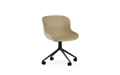 Normann Copenhagen - Hyg Chair Swivel 4W Black Alu