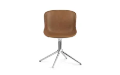 Normann Copenhagen - Hyg Chair Swivel 4L Front Upholstery White & Alu