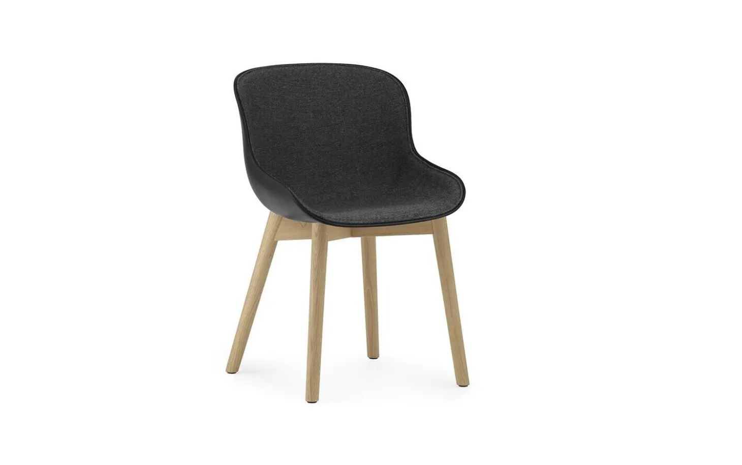 Normann Copenhagen - Hyg Chair Front Upholstery Black & Oak