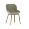 Normann Copenhagen - Hyg Chair Front Upholstery Grey & Oak