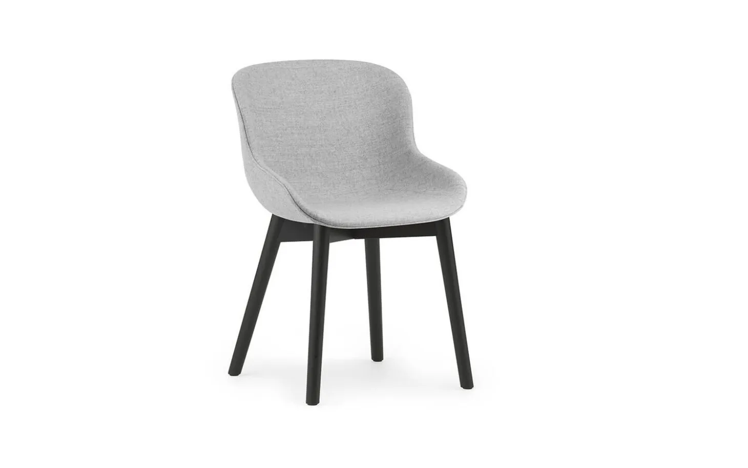 Normann Copenhagen - Hyg Chair Full Upholstery Black Oak