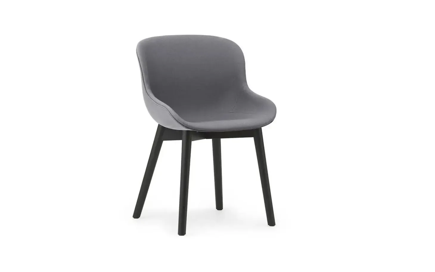 Normann Copenhagen - Hyg Chair Full Upholstery Black Oak
